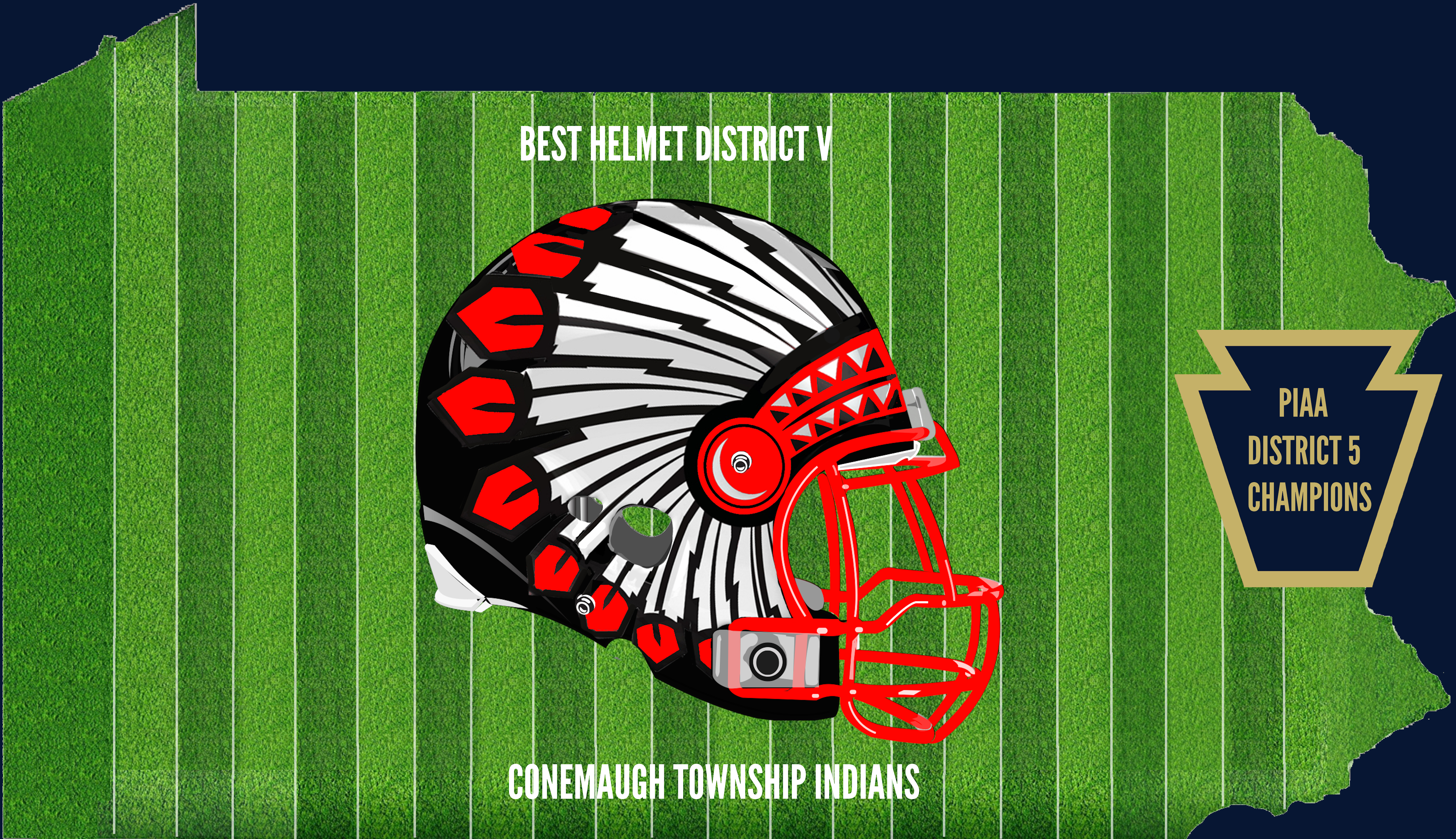 District 5 Champion Helmet
