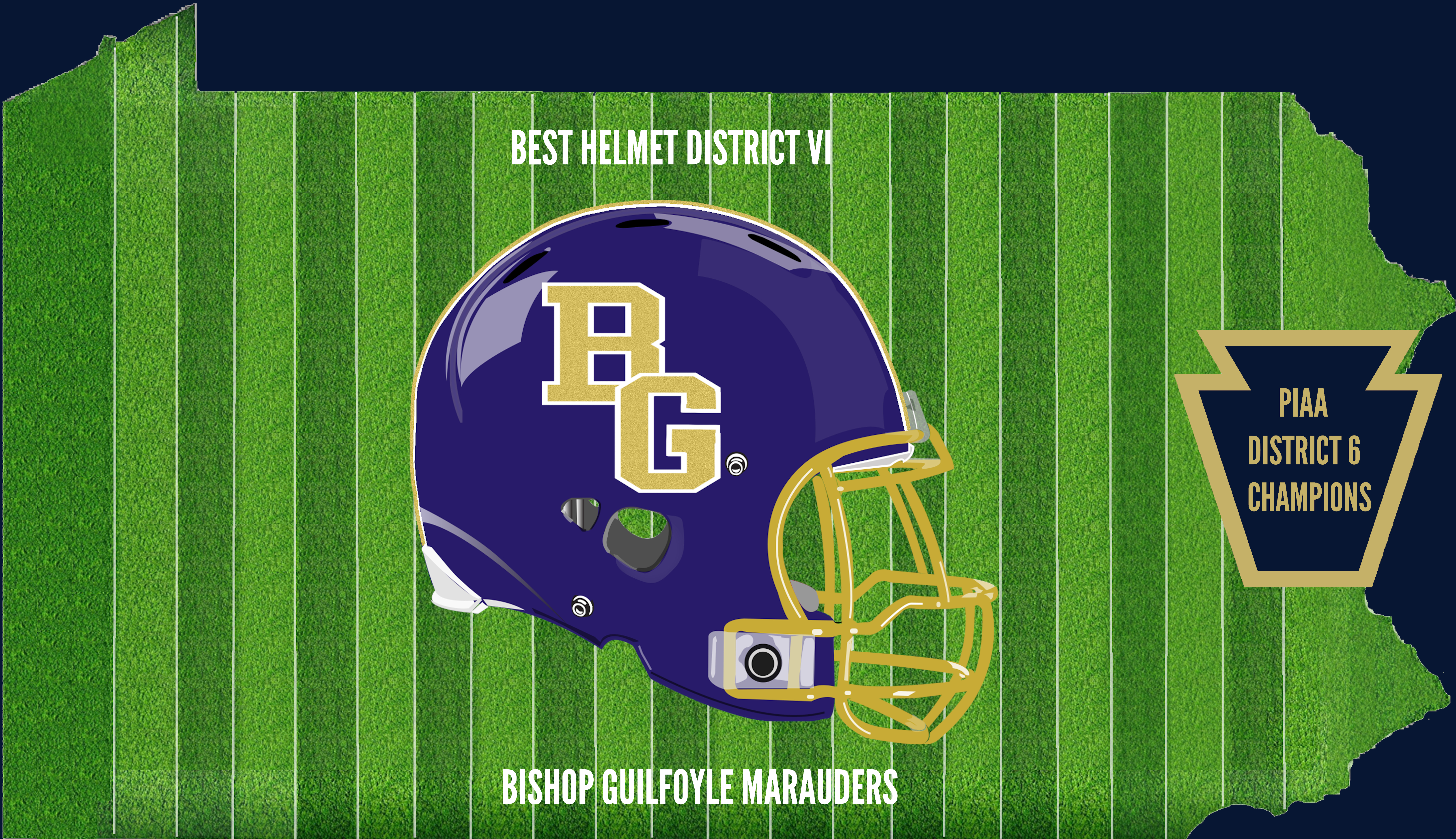District 6 Champion Helmet